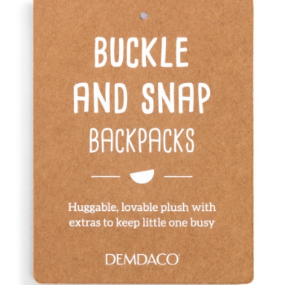 Puppy Buckle and Snap Backpack - Picture 6 of 6